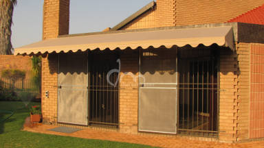Canvas Wedge Awning 1