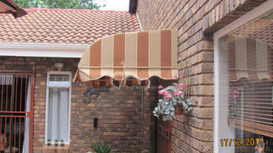 Canvas Semi-bow Awning 22